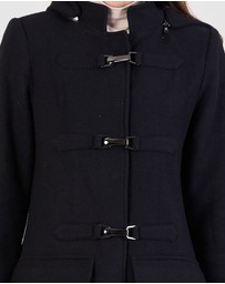 Amelius - Blaze Wool Hooded Jacket Coat
