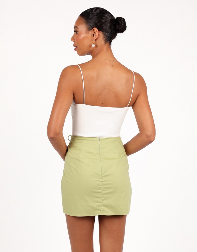 Petal & Pup - Mirha Mini Skirt - Meadow Green
