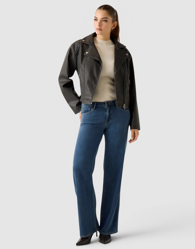 GUESS - Nada Vintage Biker Jacket