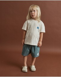 Rhythm - Contrast Beach Shorts - Kids