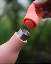 Joseph Joseph - Loop™ Vacuum Insulated Water Bottle 500 mL (17 fl. oz) (Coral)