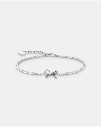 THOMAS SABO - Romance Bow bracelet with white zirconia