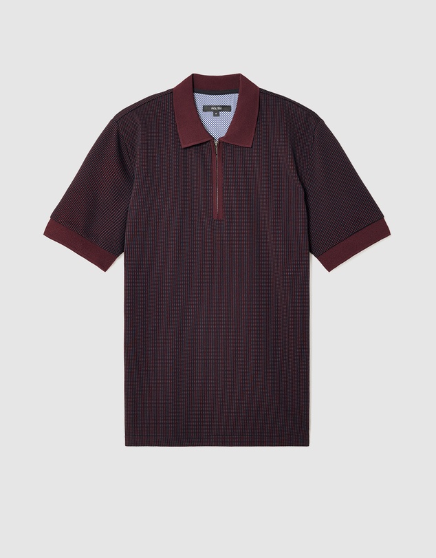 Politix - Murray Zip-up Polo