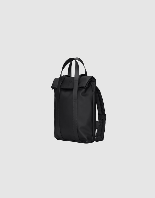 RAINS - Unisex 2 Way Tote Backpack Mini Black