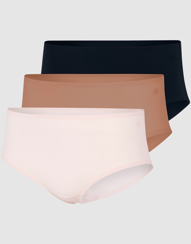adidas Sportswear - 3 Pack Active Light Flex Hipster Brief Underwear