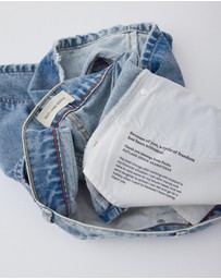 Outland Denim - Mia Mid Wide Jeans