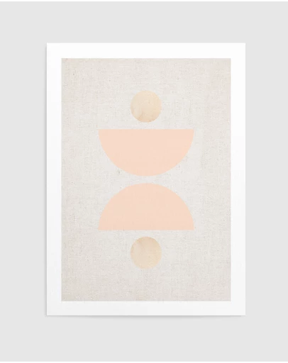 Olive et Oriel - Bohemian Abstract II Art Print