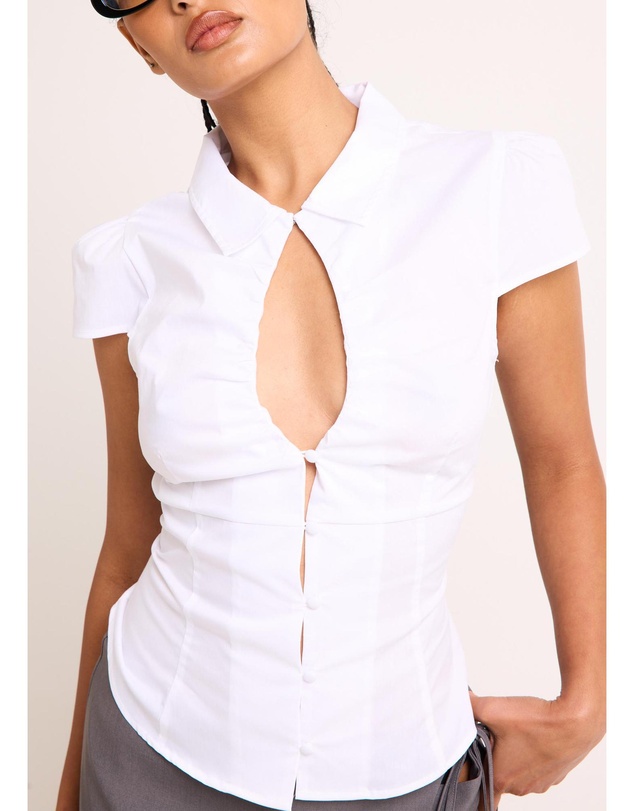 Alice In The Eve - Valeria Keyhole Shirt