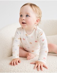 Kynd Baby - Comfy Bodysuit Long Sleeve in Over The Rainbow