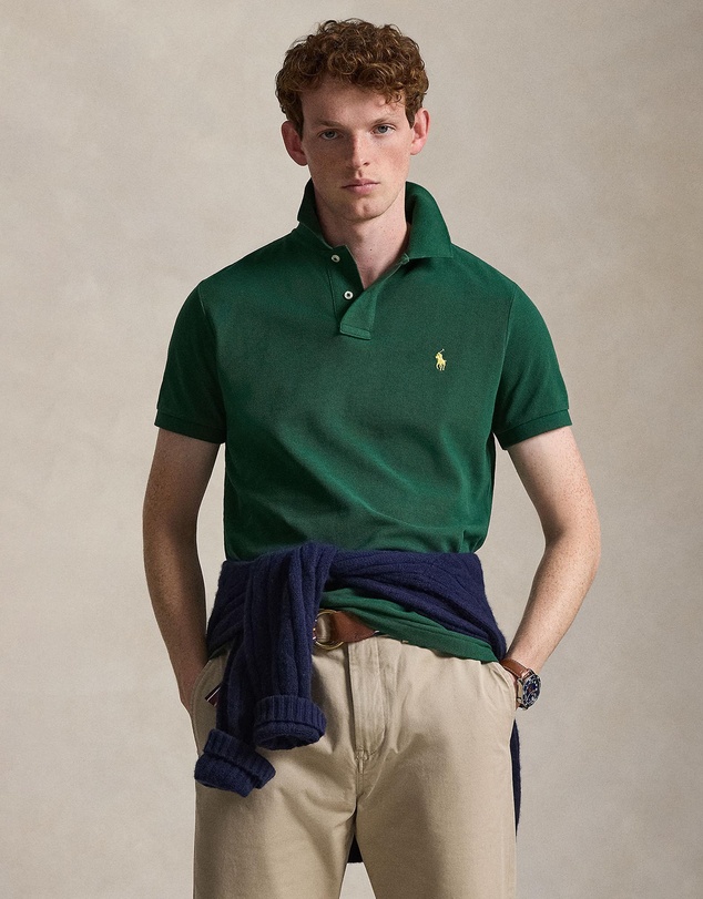 Polo Ralph Lauren - Iconic Custom Slim Fit Mesh Polo