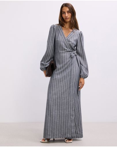 Navy & White Stripe