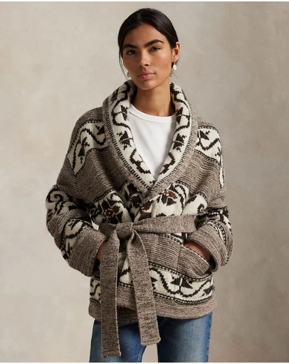 Polo Ralph Lauren - Wool-Blend Shawl-Collar Cardigan