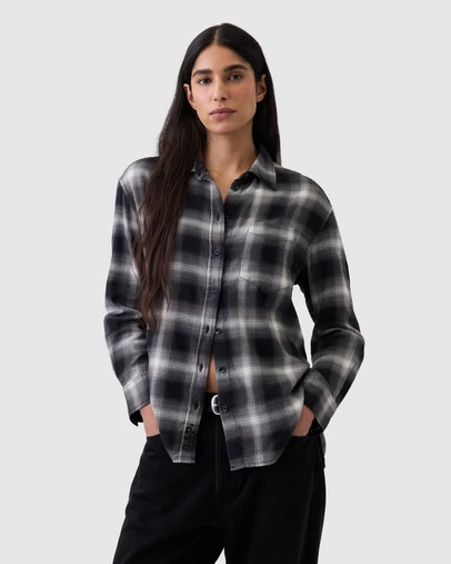 GAP - LS Logo Ombre Shirt