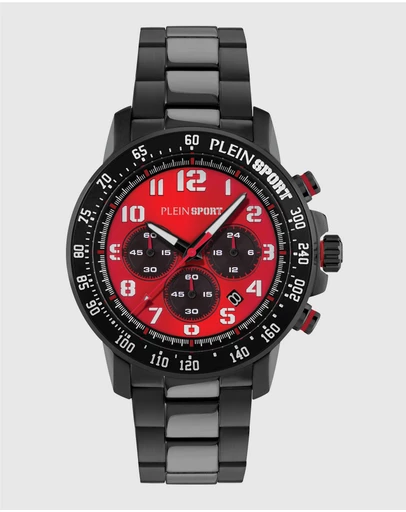 Plein Sport - CHRONORACE 45mm IP Gun Chronograph Watch