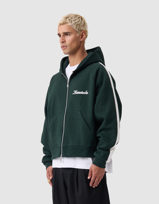 Zanerobe - Stitched Box Crop Hood Forest