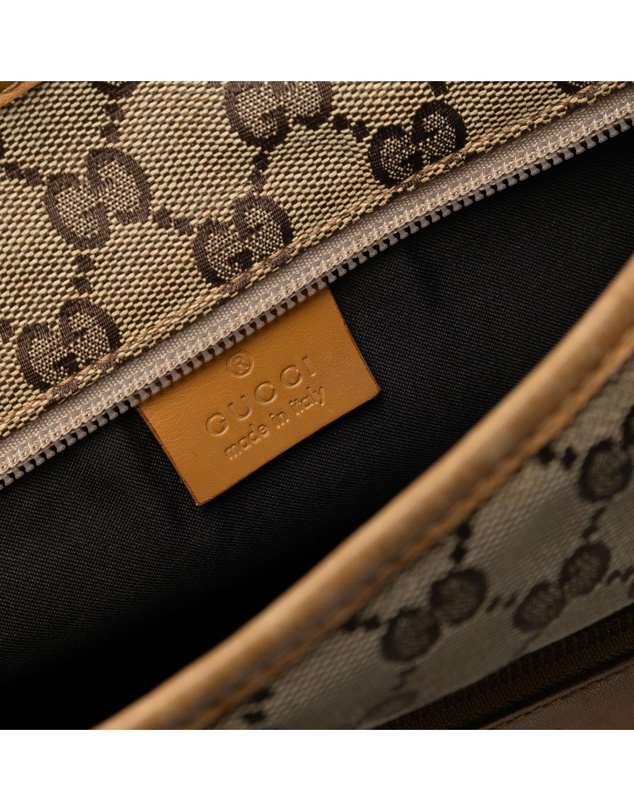 Pre-Loved by Azura Reborn - Pre-Loved GG Canvas Web Shoulder Bag