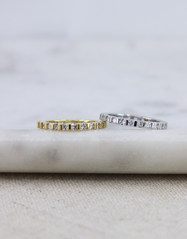 CA Jewellery - Eternity Band Ring Silver