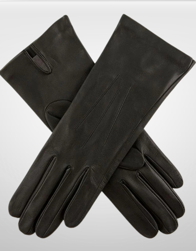 DENTS - Sleek Silk Lined Leather Gloves