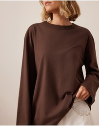 Ceres Life - Finn Oversized Long Sleeve Tee