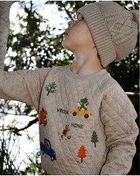Purebaby - Quilted Windcheater -Kids-Babies