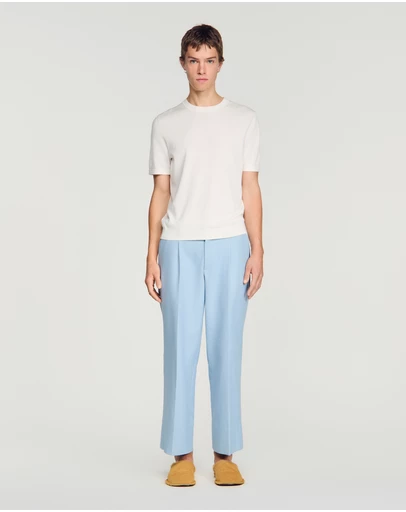 Sandro - Pablo Tee Cotton Sweater
