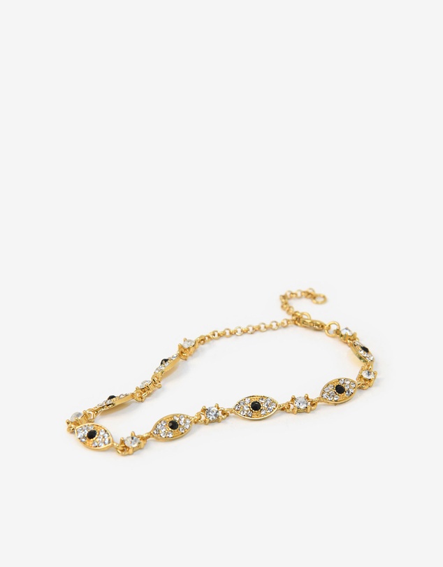 Forcast - Boho Eye Crystal Bracelet