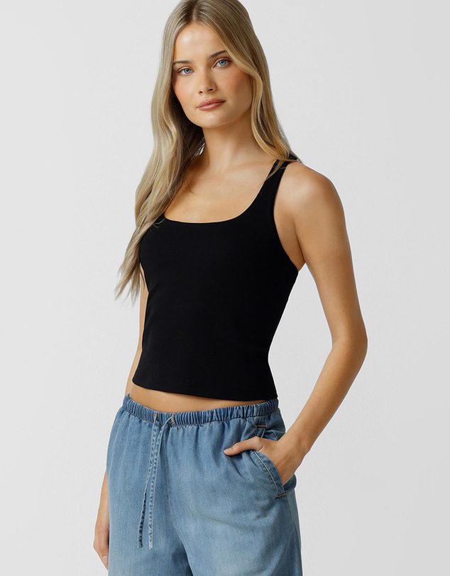 Lorna Jane - Off Duty Rib Bra Tank Combo