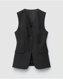 & Other Stories - Wool-Blend Tailored Waistcoat