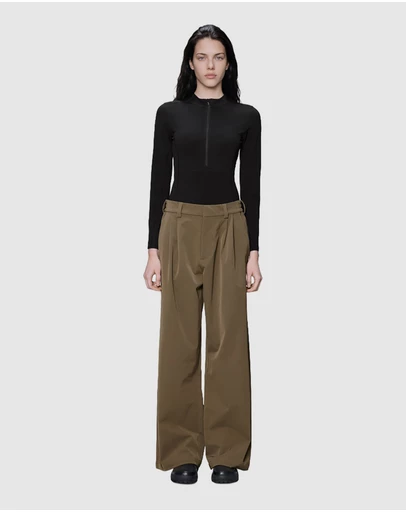 RAINS - Women's Tech Woven Pants Wide Splinter