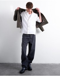 Topman - Short Sleeve Boxy Textured Shirt