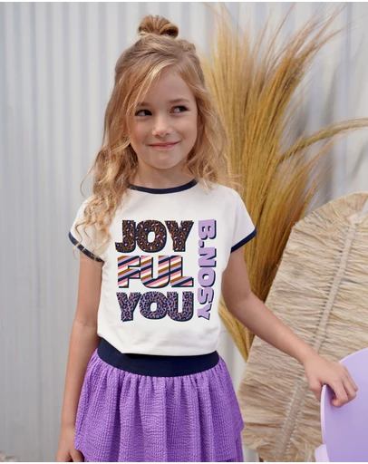 B.Nosy - Multicolour Artwork Tee - Kids-Teens
