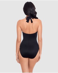 Miraclesuit Swimwear  - Rock Solid Utopia Wired Halter One-Piece Shaping Swimsuit