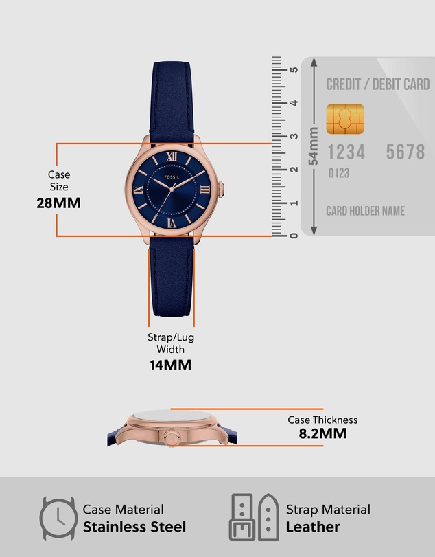 Fossil - Gilmore Blue Analogue Watch