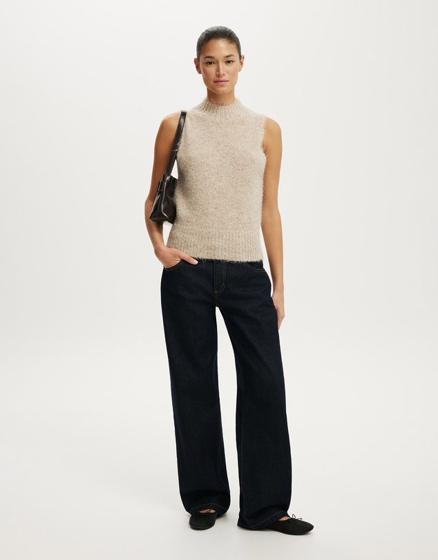 Cotton On - Dreamy Mock Neck Vest