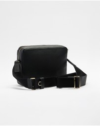 Paul Smith - Signature Stripe Trim Messenger Bag