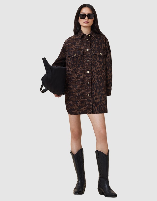 AllSaints - Faye Shacket Dress