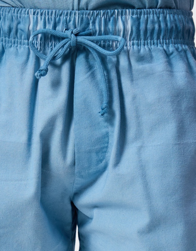 Surrounded By Ghosts - The Andradite Linen Drawstring Shorts
