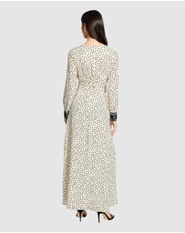 Honey and Beau - Arie Long Sleeve Frill Dress