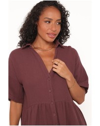 Petal & Pup - Winny Playsuit - Chocolate
