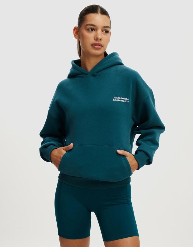 Cotton On Body Active - Plush Premium Graphic Hoodie