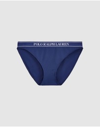 Polo Ralph Lauren - Polo Essentials Cotton Blend High Leg Bikini Brief