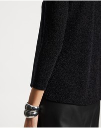 Lindsay Nicholas New York - Disco Glitter Top
