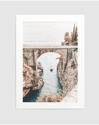 Olive et Oriel - Amalfi Coast Art Print