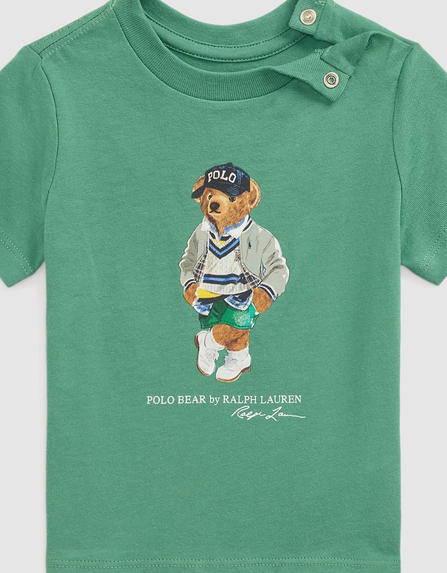 Polo Ralph Lauren - Polo Bear Cotton Jersey Tee - Babies