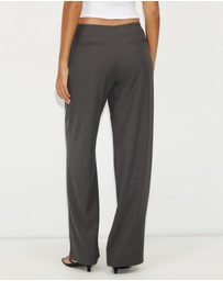 Dazie - Glow Up Low Rise Tailored Pants