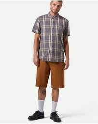 Brixton - Charter Linen Blend Short Sleeve Shirt