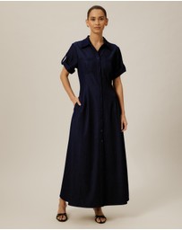 Tussah - Midi Shirt Dress