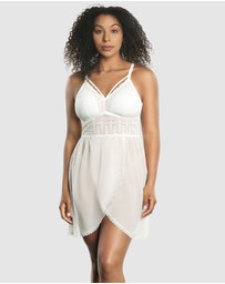 Parfait - Mia Lace & Mesh Padded Full Bust Chemise