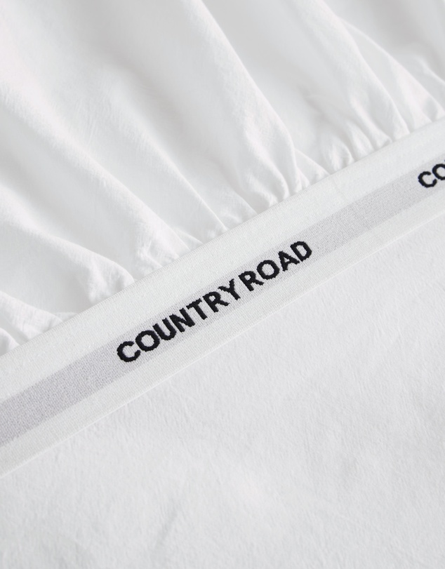 Country Road - Brae Australian Cotton Single Fitted Sheet