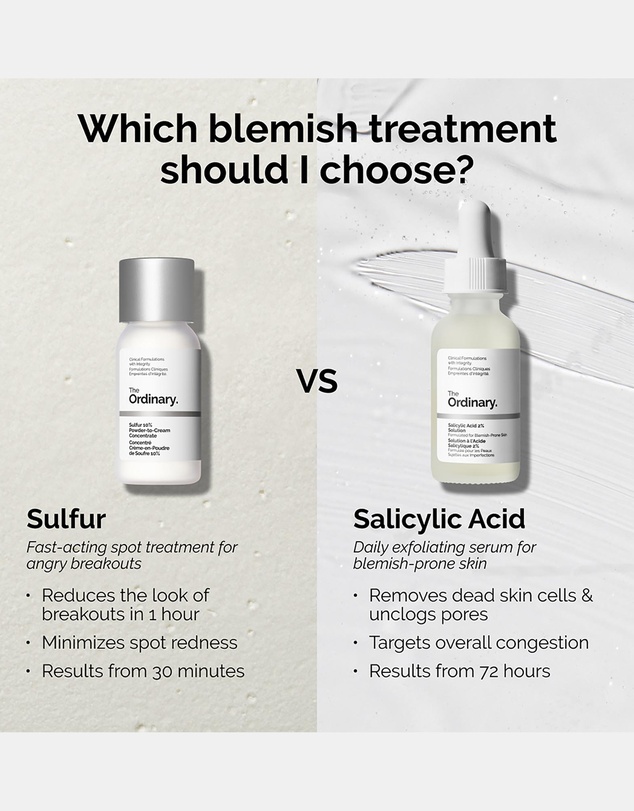 The Ordinary - Sulfur 10% Powder-to-Cream Concentrate